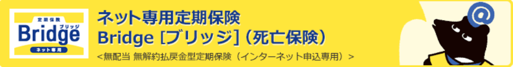 オリックス生命『定期保険Bridge [ブリッジ]』