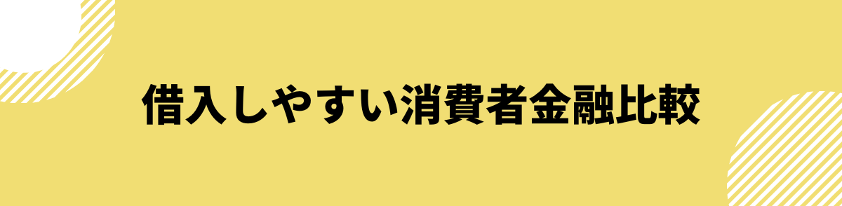 金利を抑えられて借入しやすい消費者金融比較