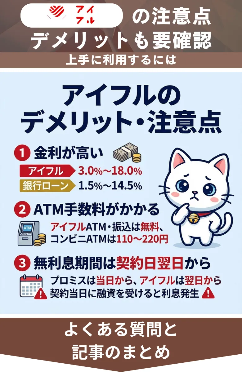 アイフル評判_口コミ_注意点