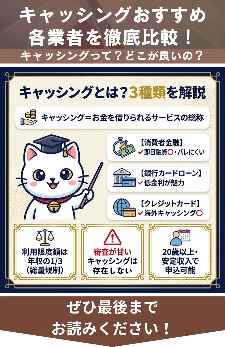 キャッシングおすすめ_キャッシングとは
