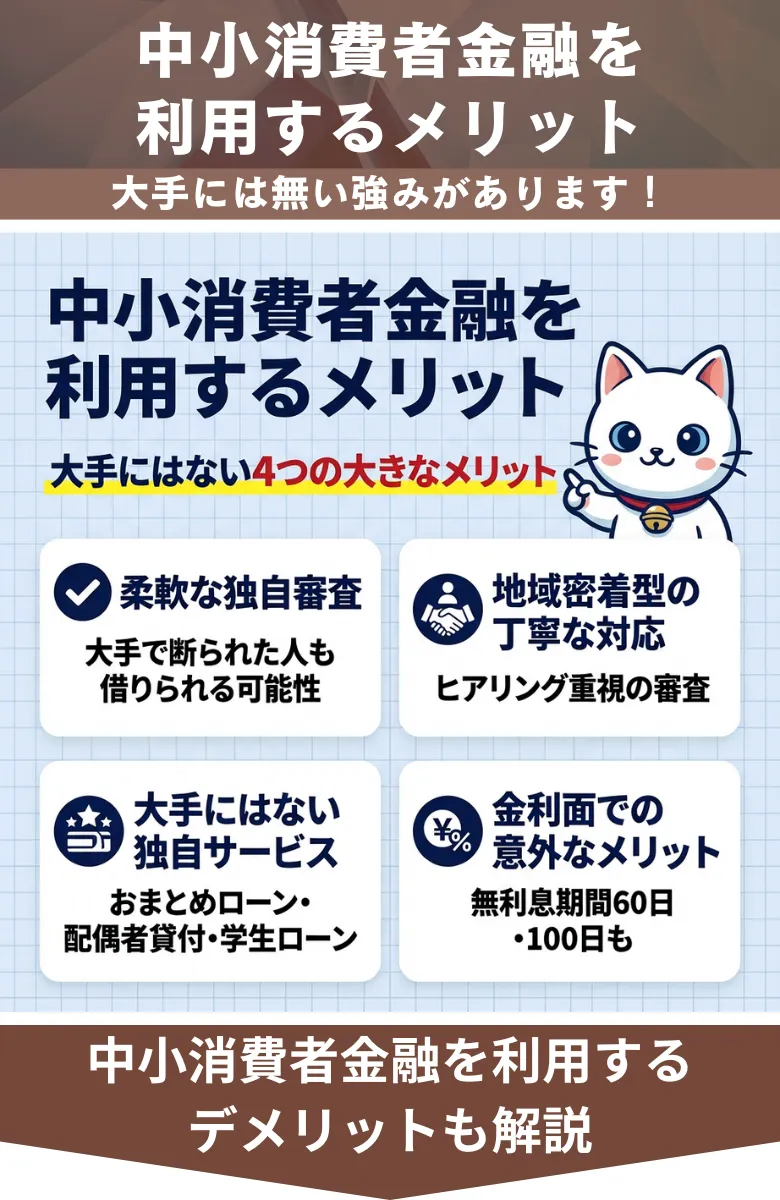 消費者金融_おすすめ_メリット