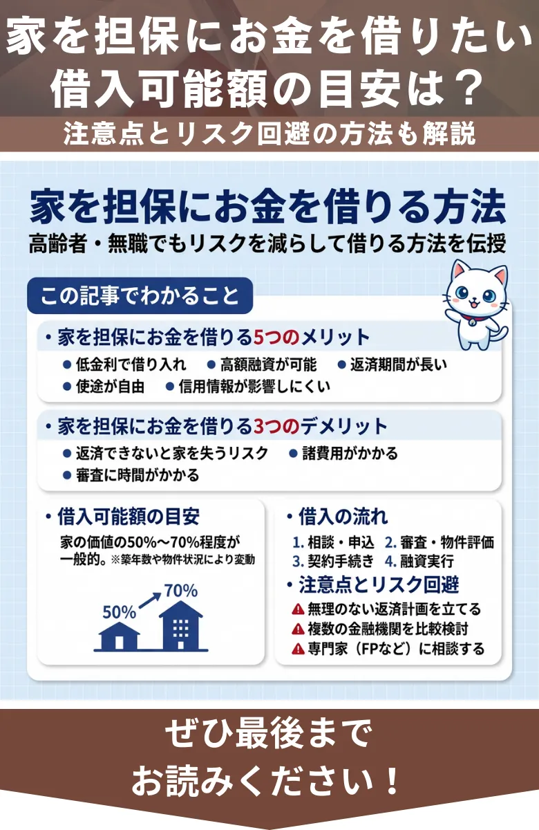 家を担保にお金を借りる_概要