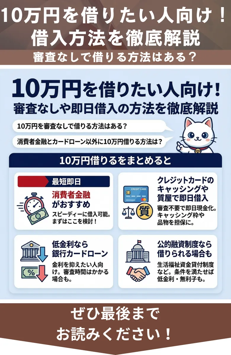 10万円を借りたい_概要