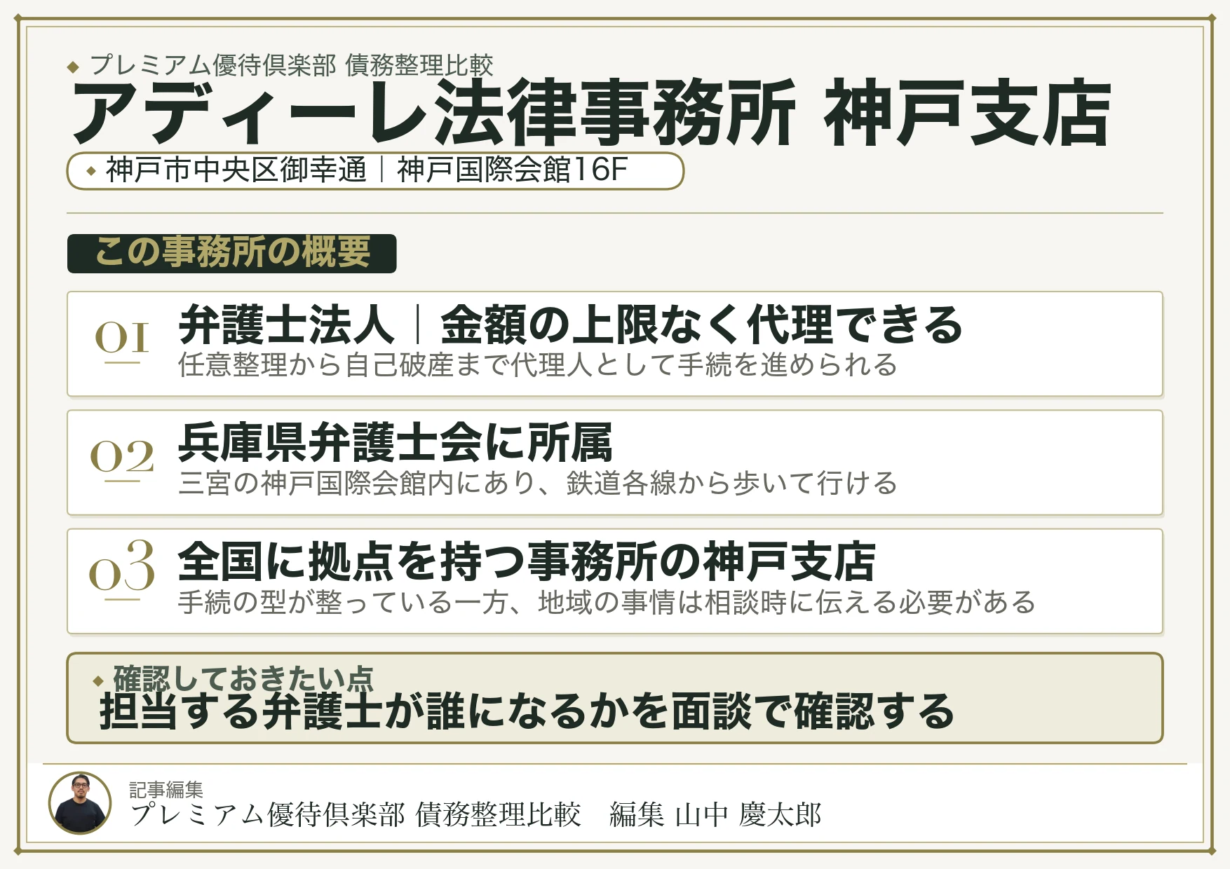 アディーレ法律事務所 神戸支店