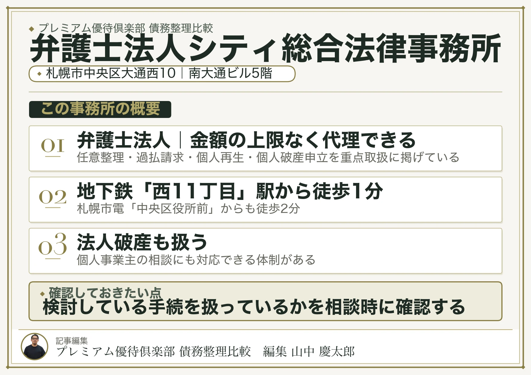 弁護士法人シティ総合法律事務所