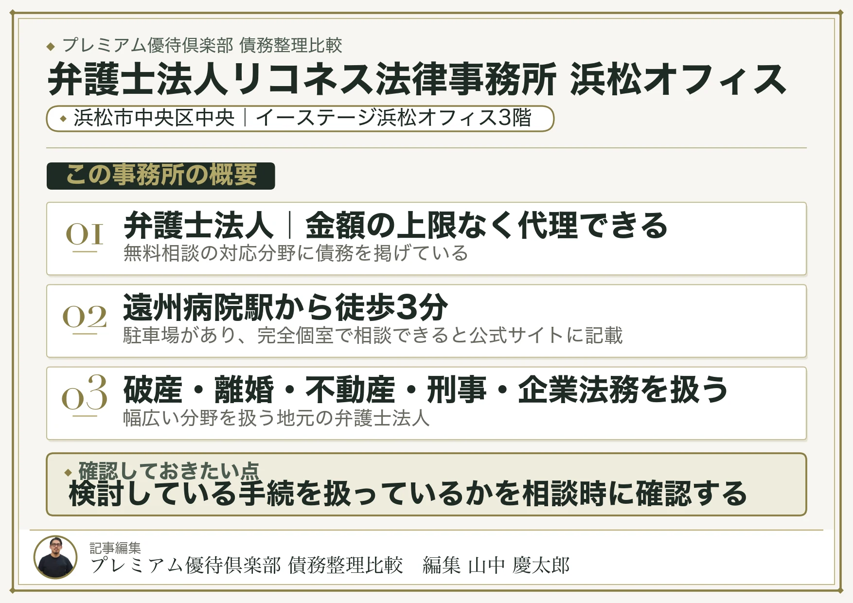 弁護士法人リコネス法律事務所 浜松オフィス