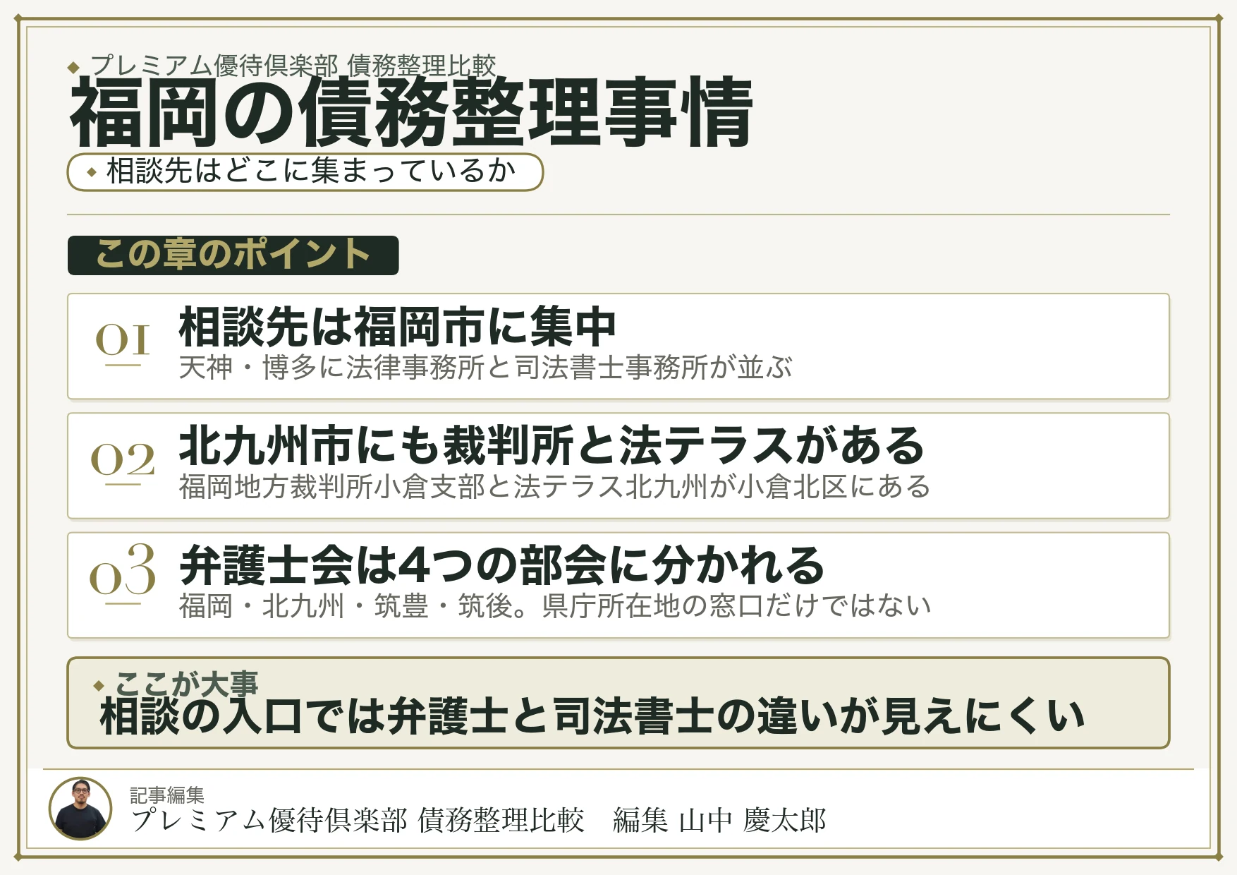 福岡の債務整理事情