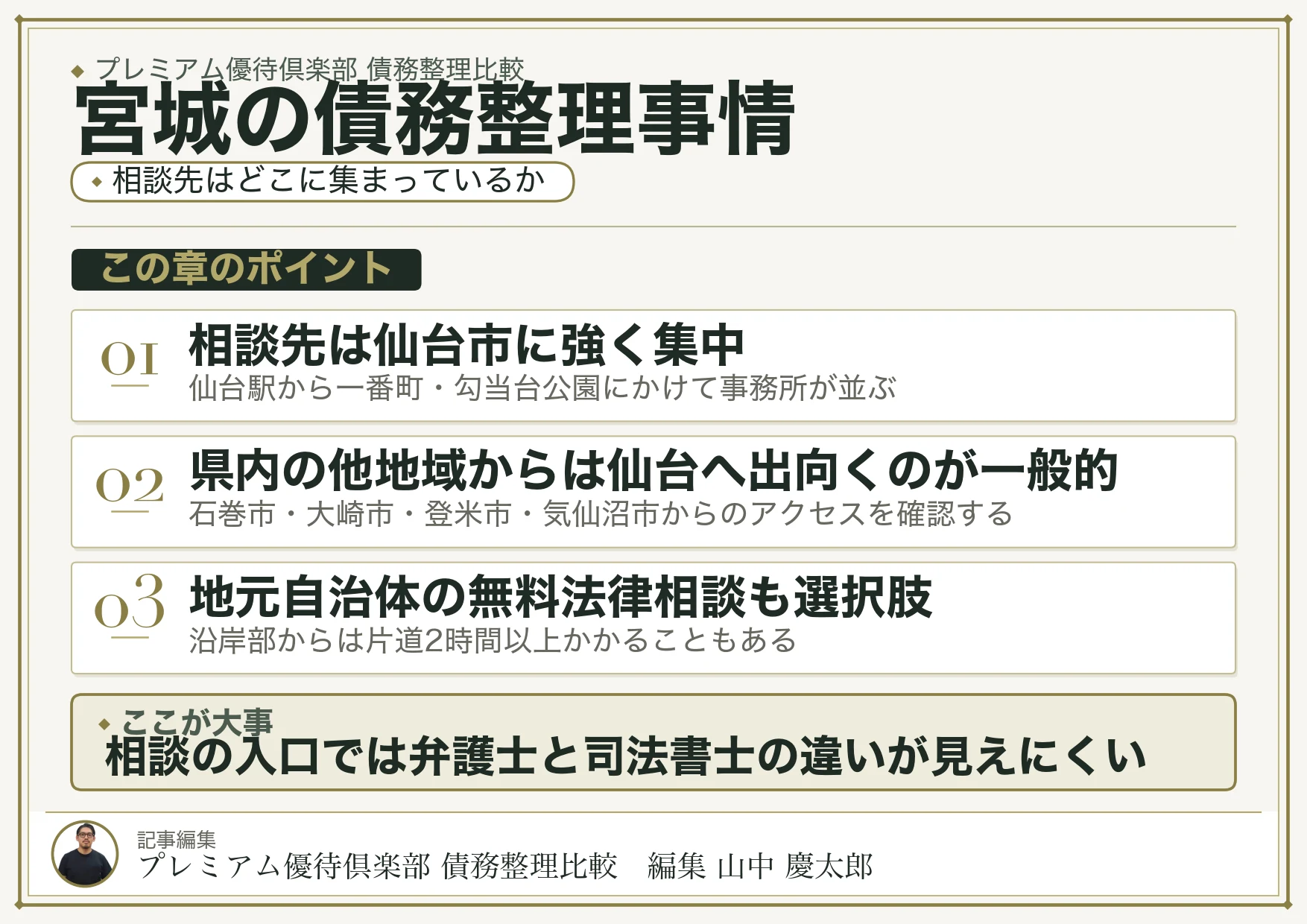 宮城の債務整理事情