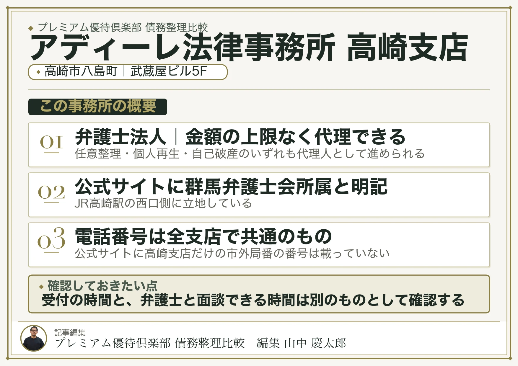 アディーレ法律事務所 高崎支店