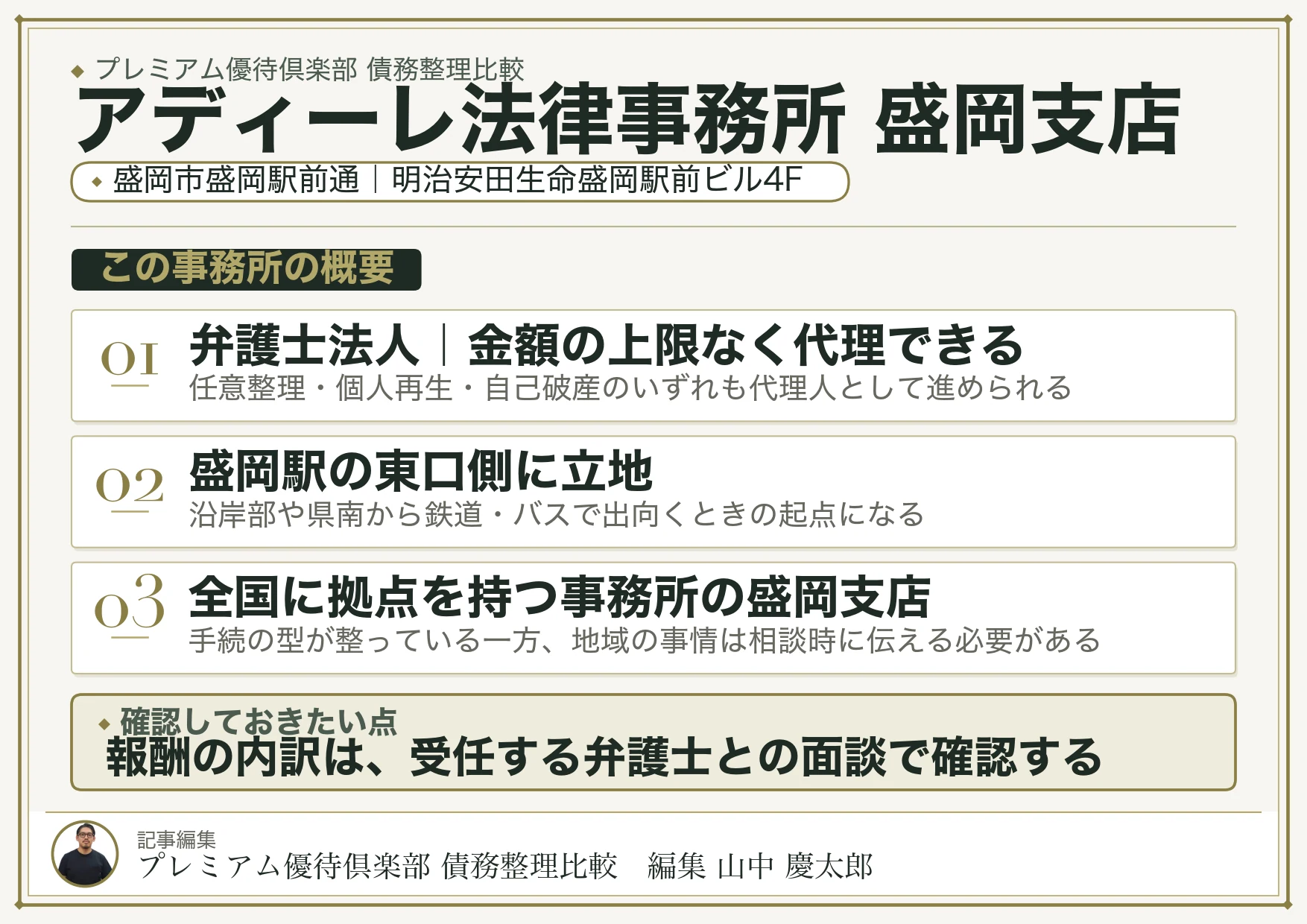 アディーレ法律事務所 盛岡支店