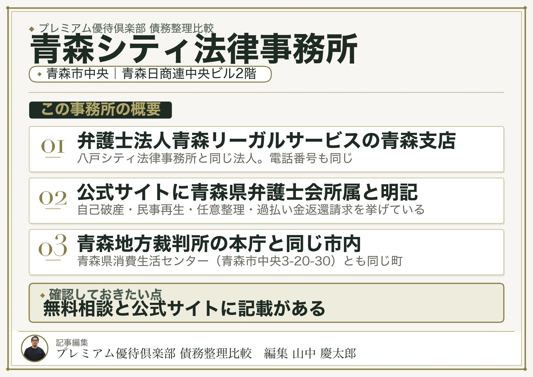 青森シティ法律事務所