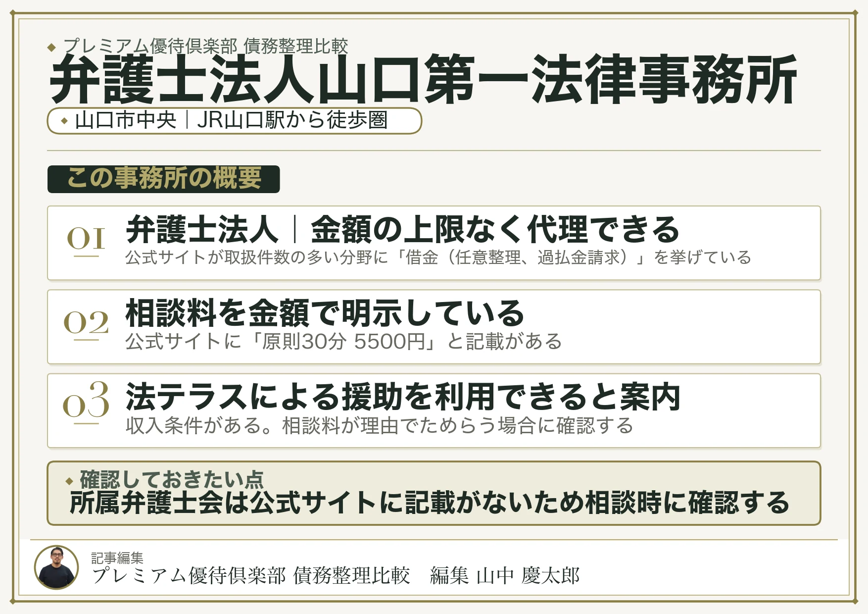 弁護士法人山口第一法律事務所