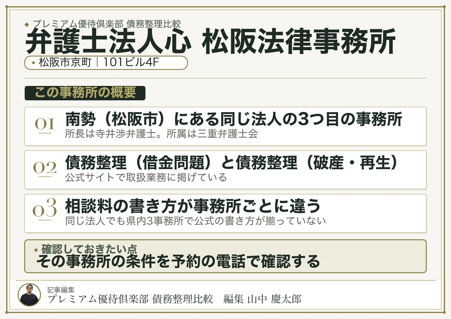 弁護士法人心 松阪法律事務所