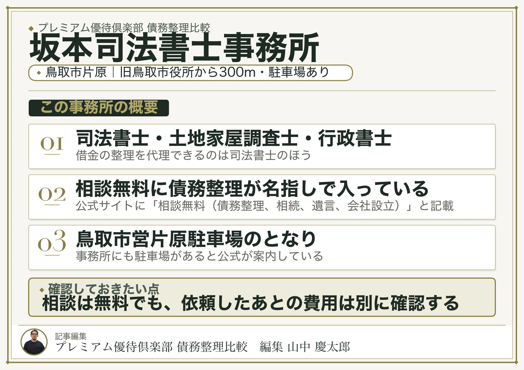 坂本司法書士事務所｜鳥取市片原