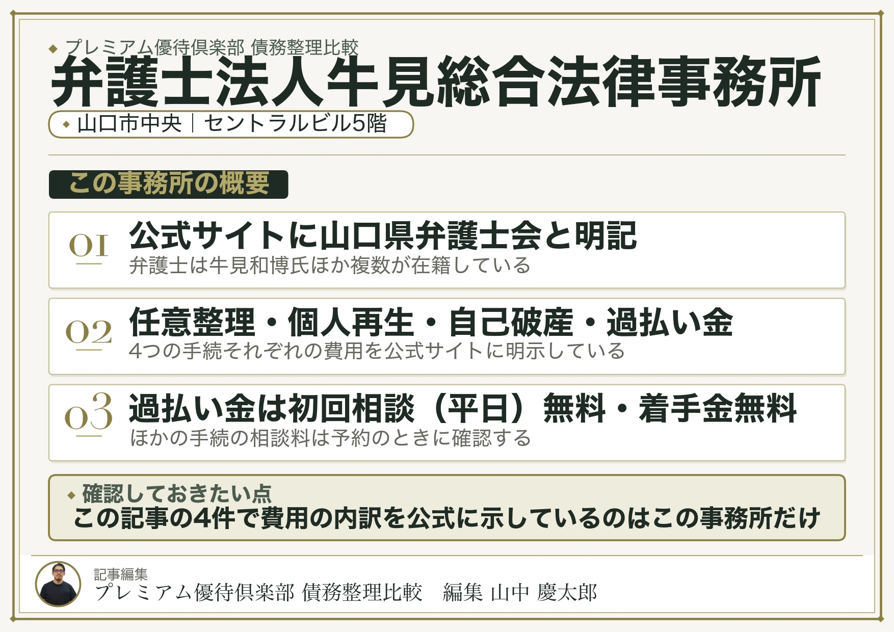 弁護士法人牛見総合法律事務所