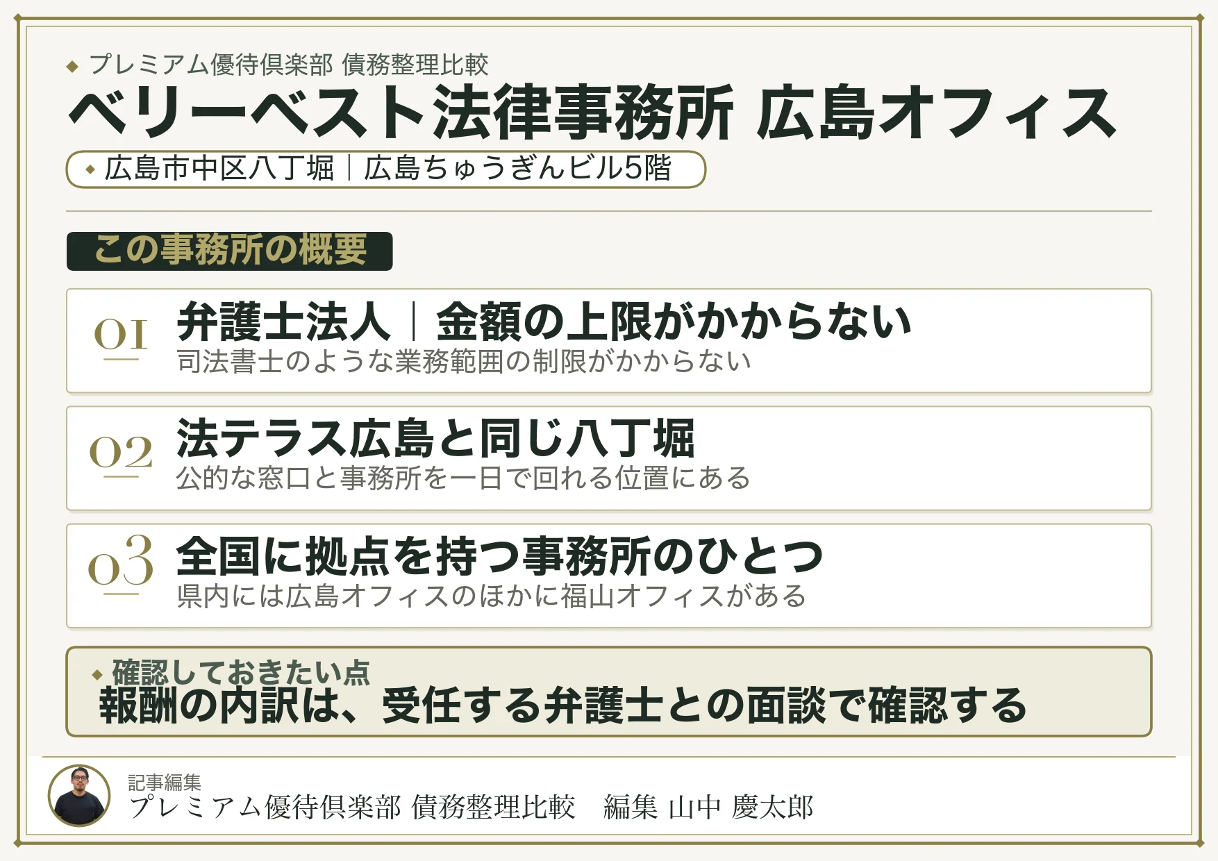 ベリーベスト法律事務所 広島オフィス