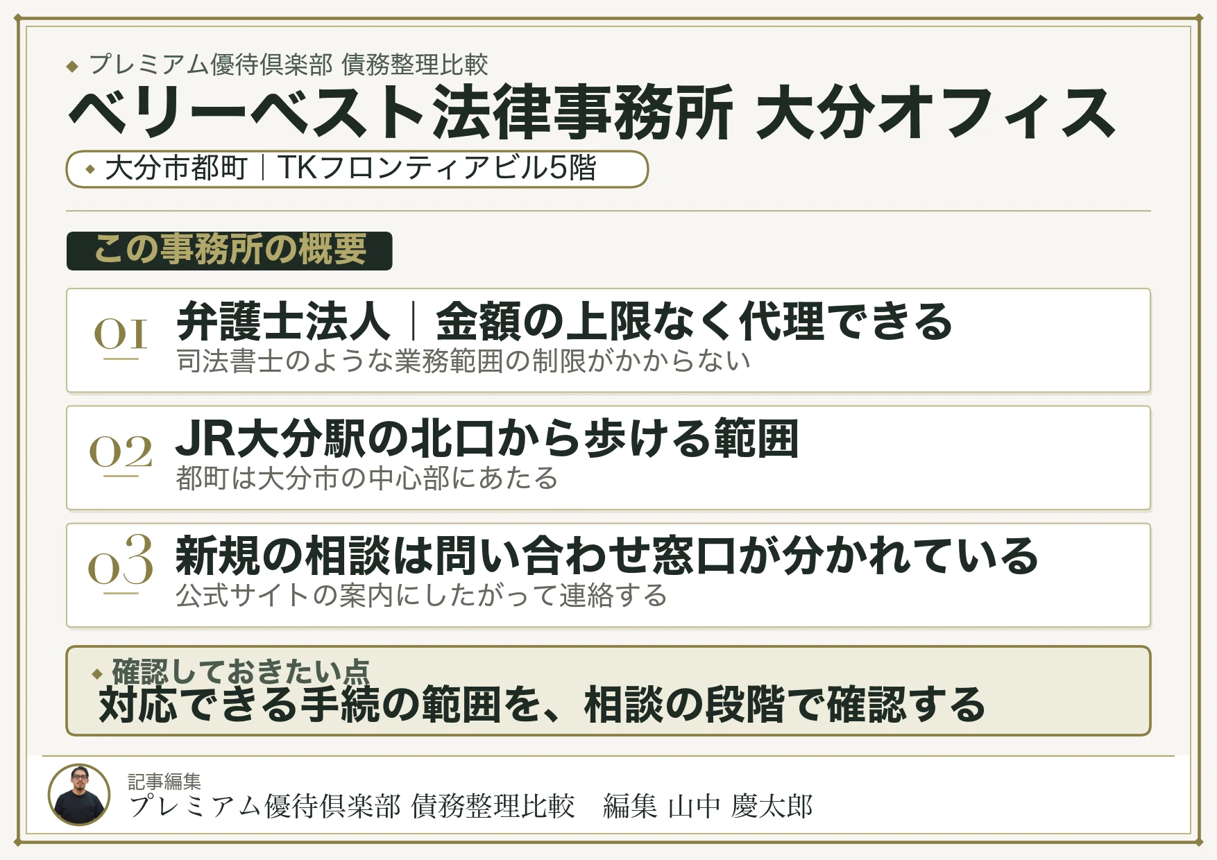 ベリーベスト法律事務所 大分オフィス