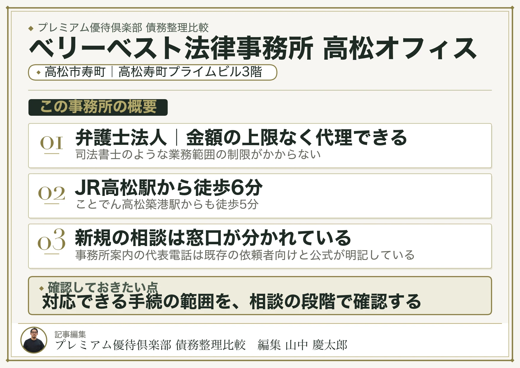 ベリーベスト法律事務所 高松オフィス