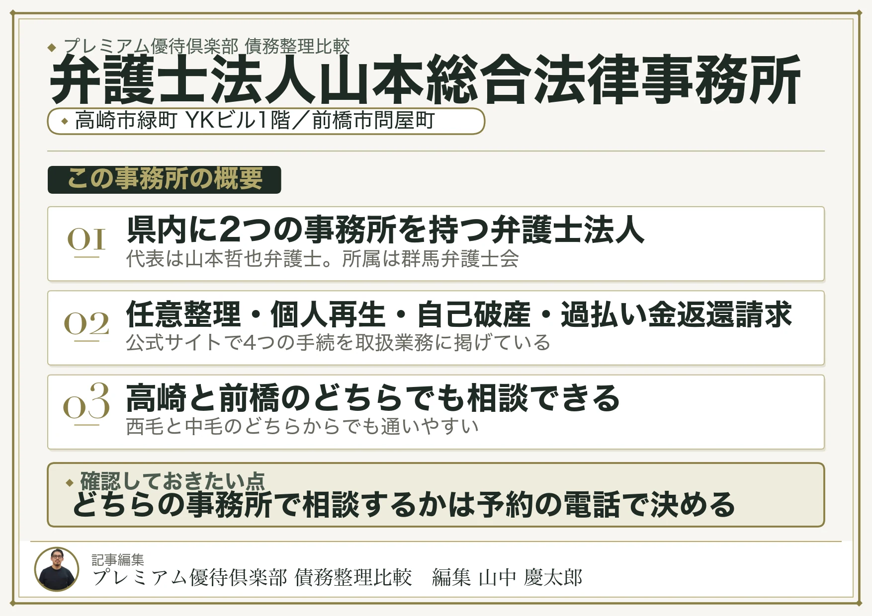 弁護士法人山本総合法律事務所
