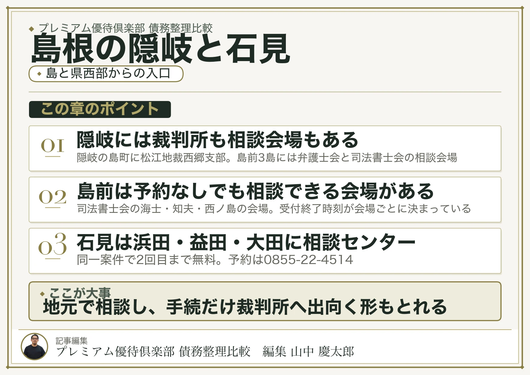 島根の隠岐と石見|島と県西部からの入口