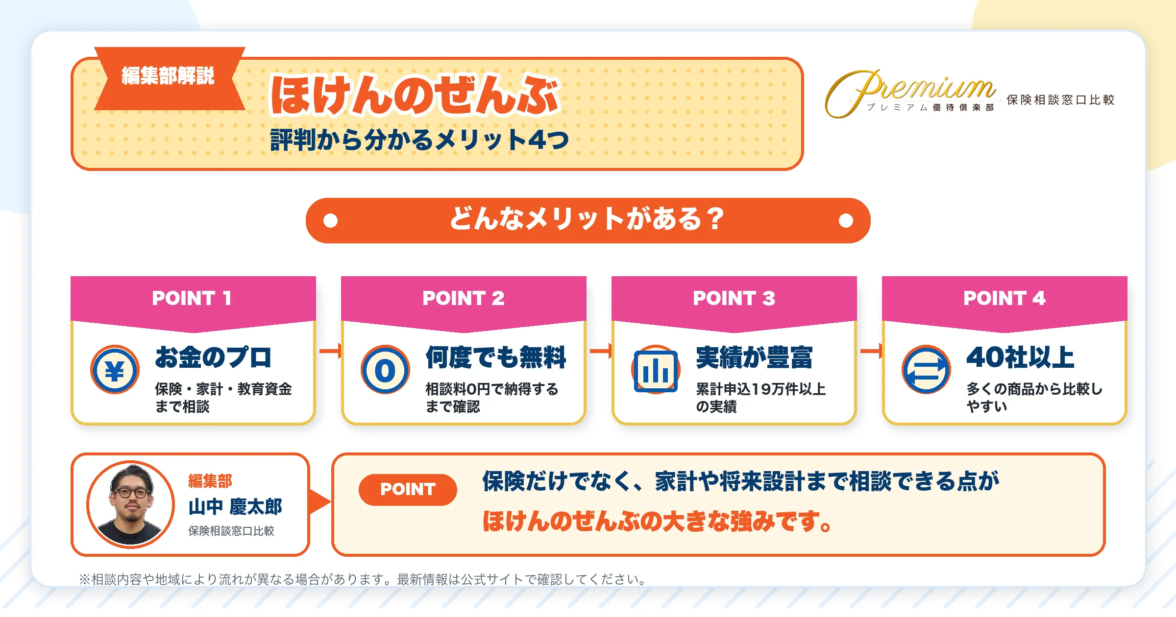 ほけんのぜんぶの評判から分かるメリット4つを解説