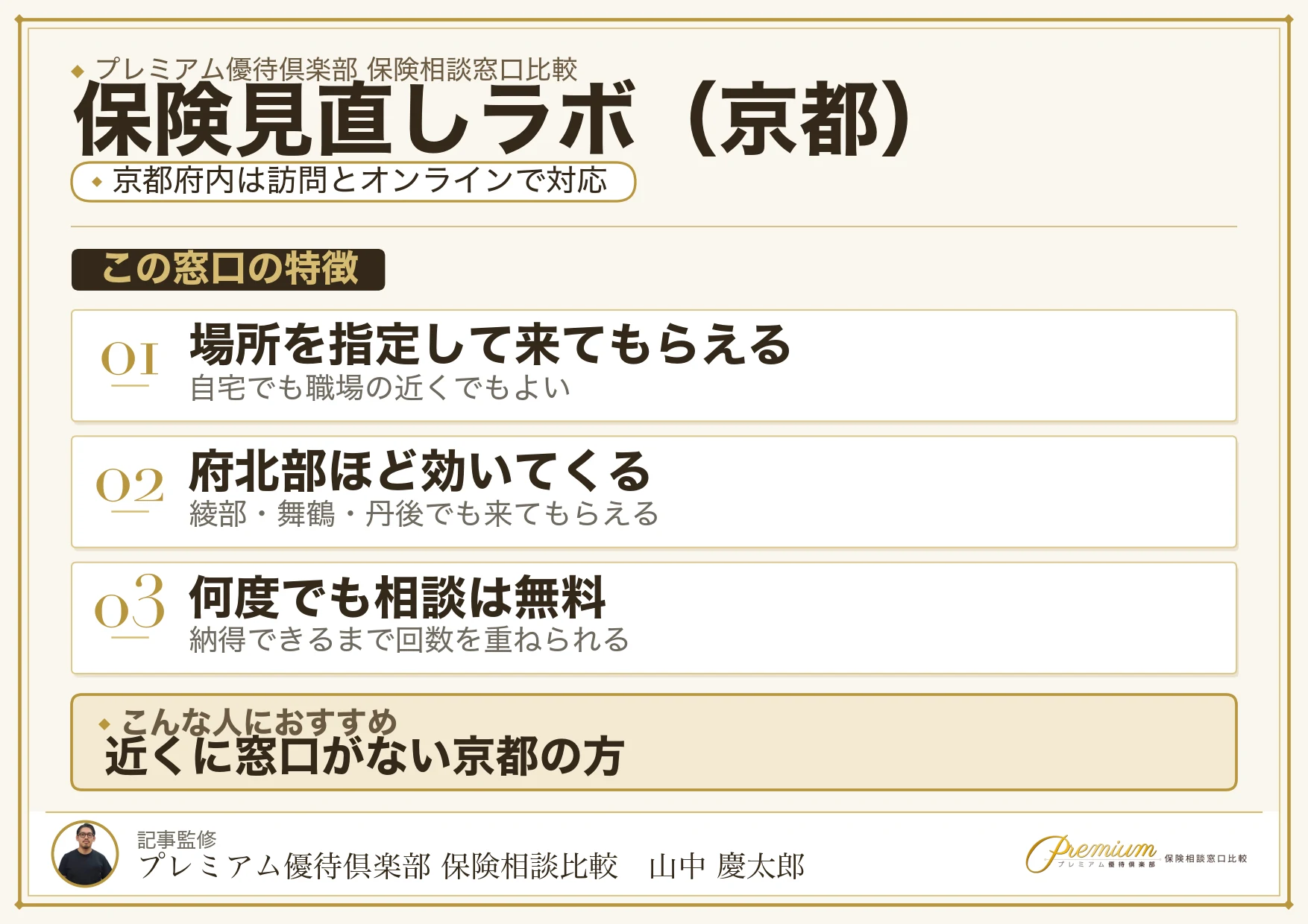 京都の保険相談で保険見直しラボを選ぶときの特徴