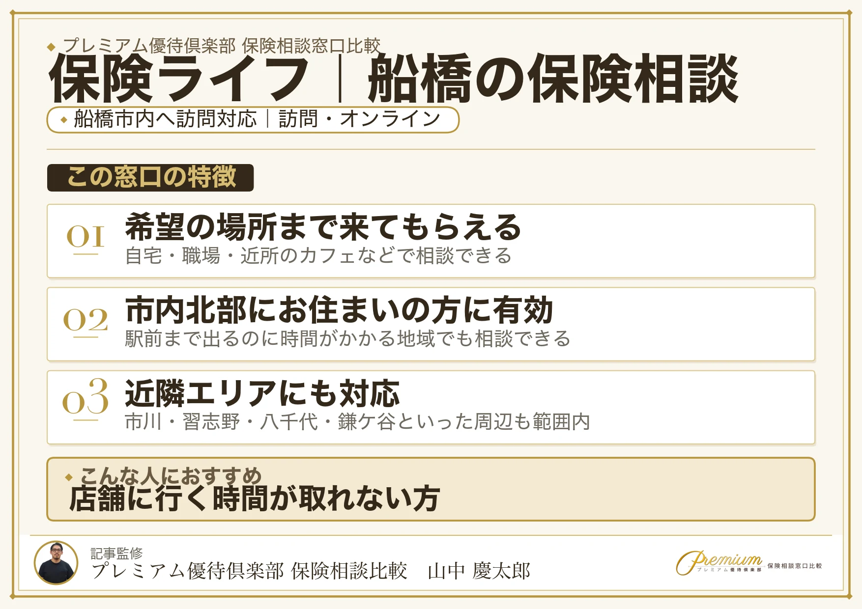 保険ライフ｜船橋の保険相談での特徴まとめ