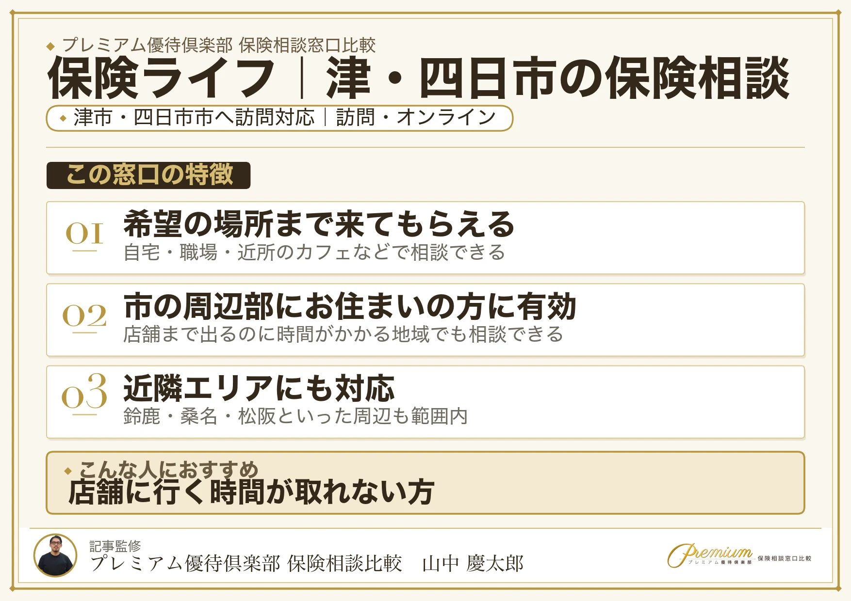 保険ライフ｜津・四日市の保険相談での特徴まとめ