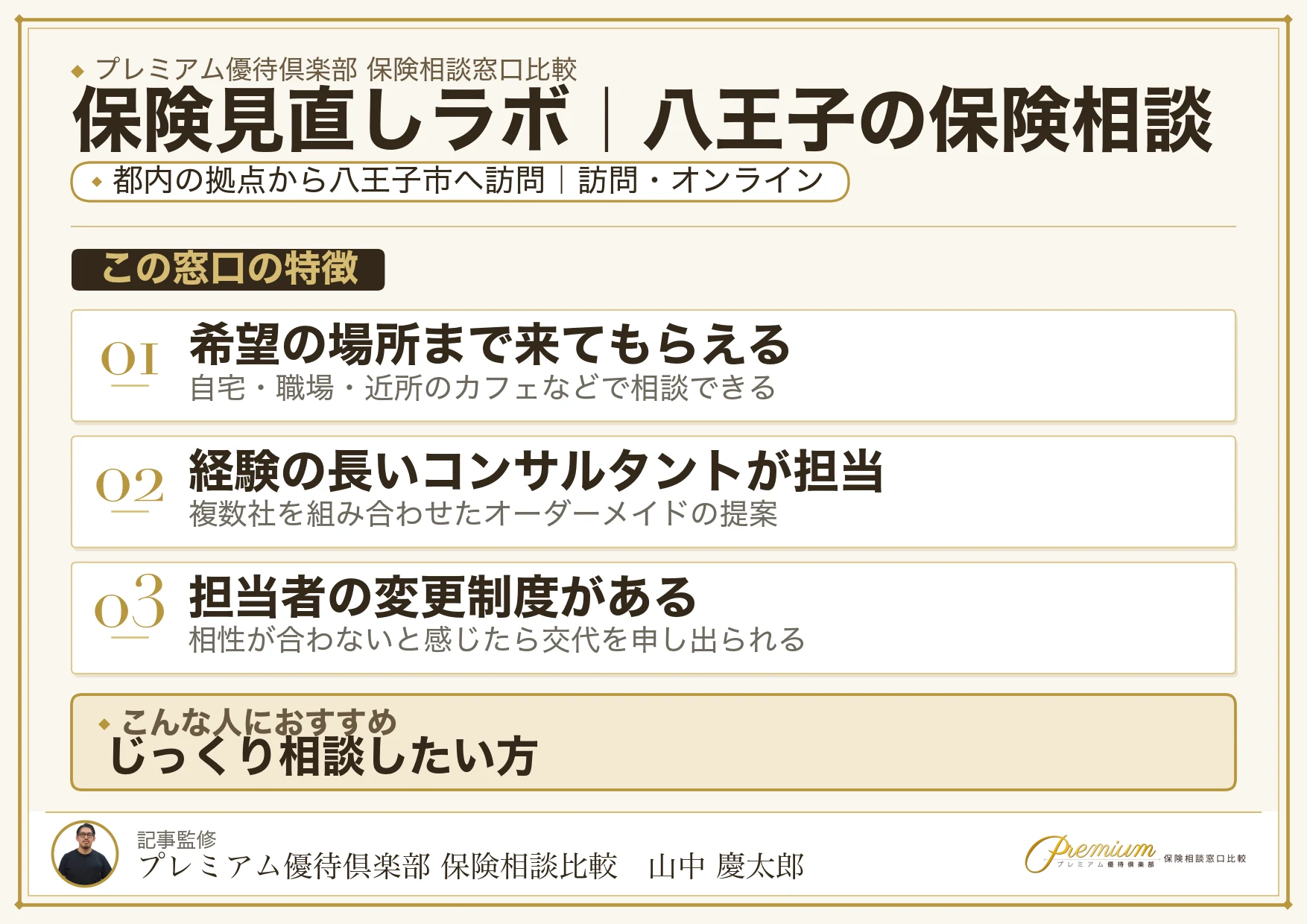 保険見直しラボ｜八王子の保険相談での特徴まとめ