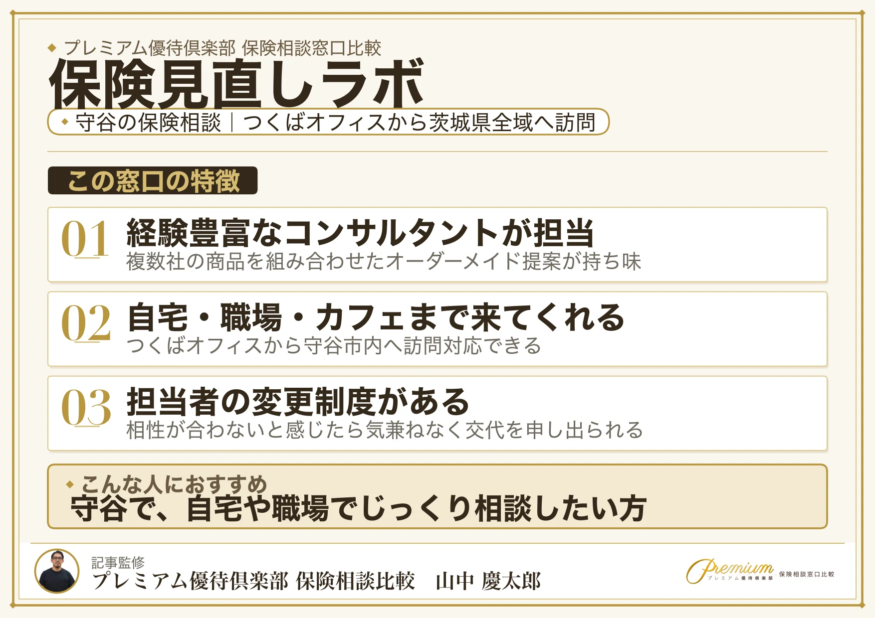 保険見直しラボ|守谷の保険相談での特徴まとめ