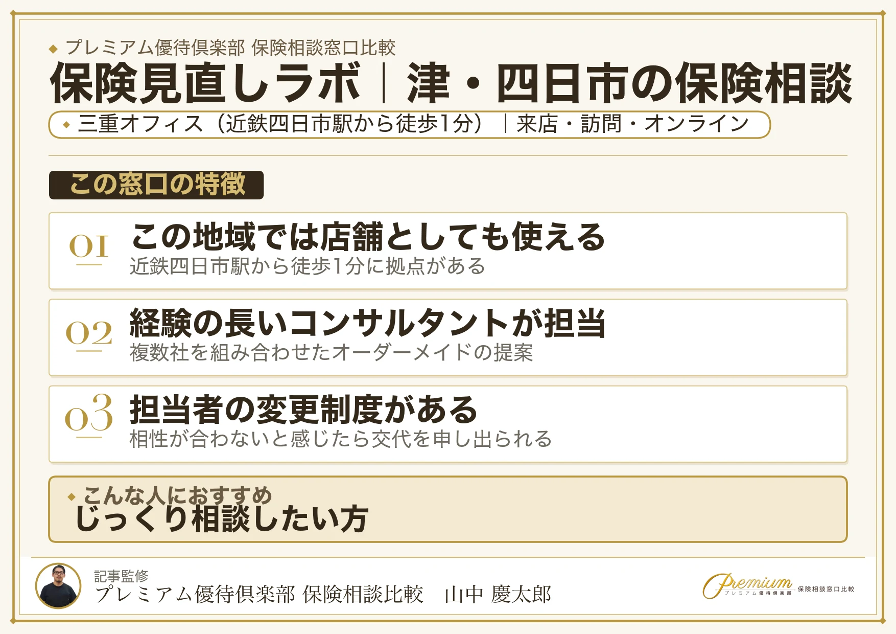 保険見直しラボ｜津・四日市の保険相談での特徴まとめ