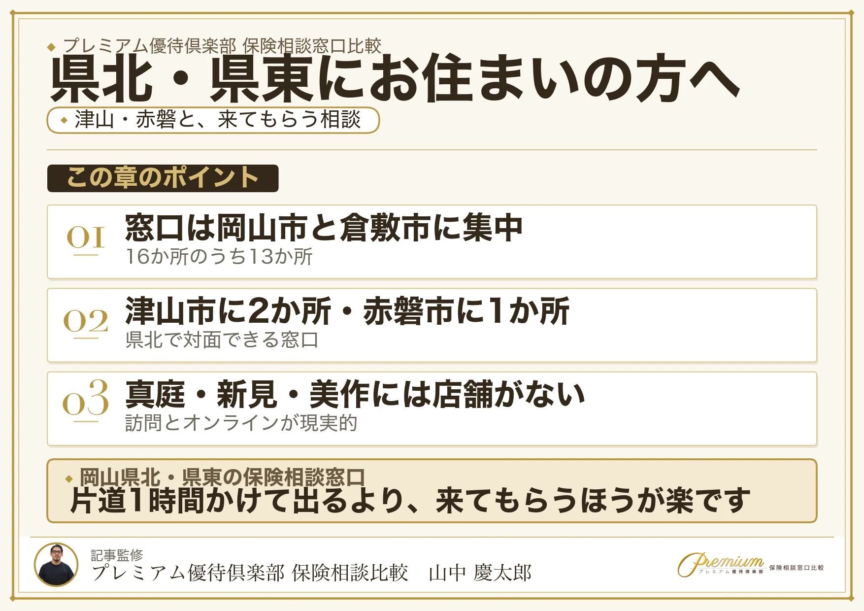 岡山県北・県東の保険相談窓口と訪問・オンラインの選択肢