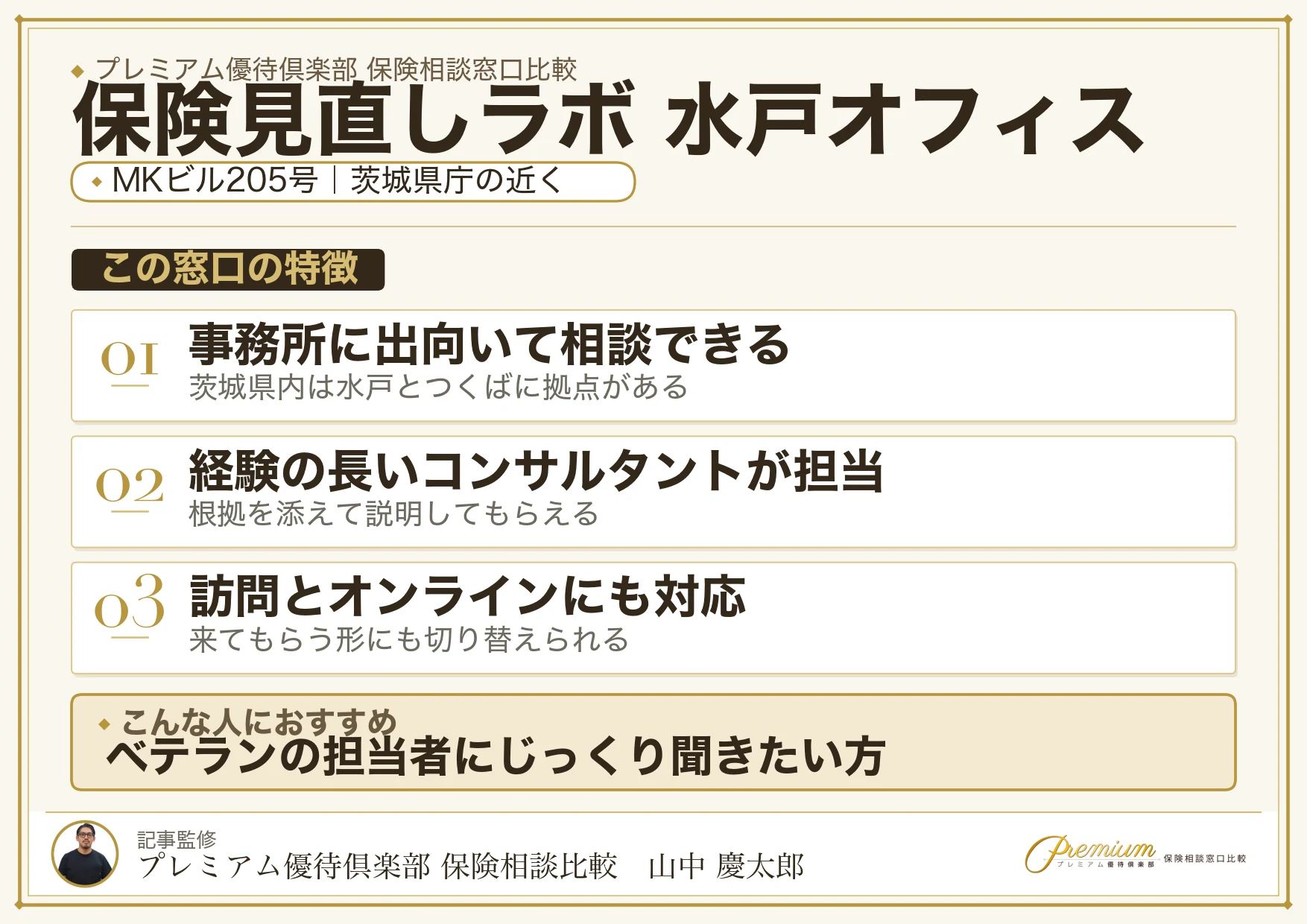 保険見直しラボ 水戸オフィスの紹介