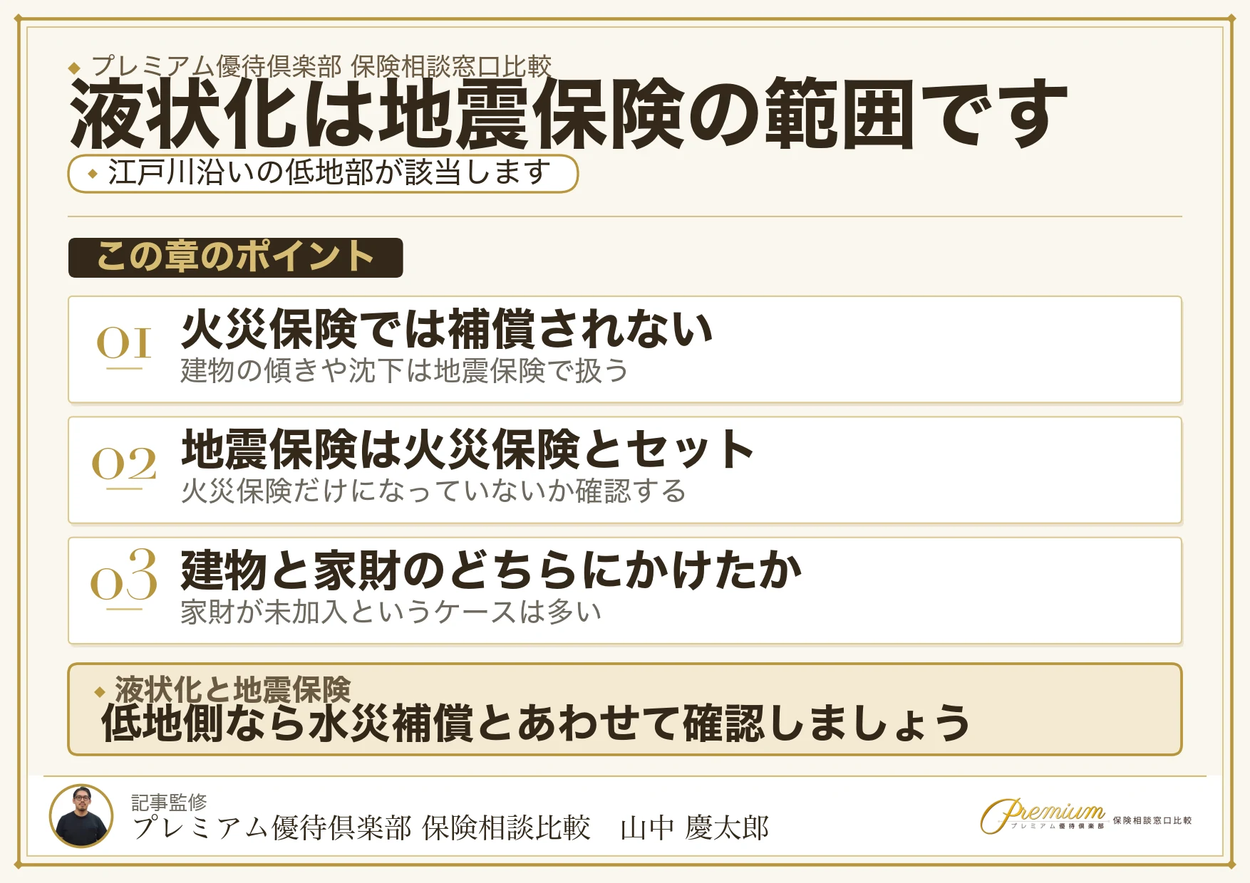 松戸で見落とされがちな液状化と地震保険