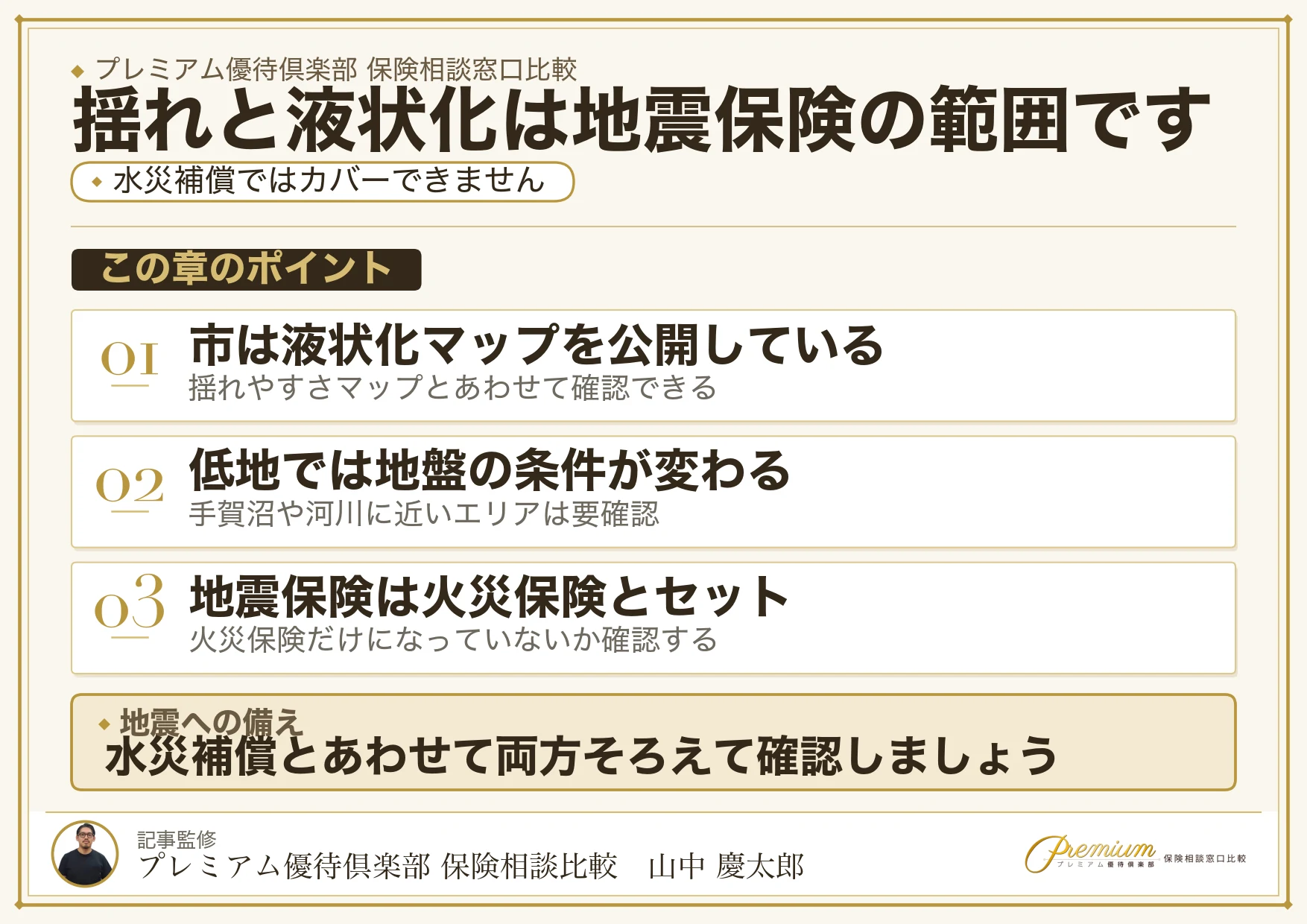 柏で押さえたい地震と液状化の地震保険